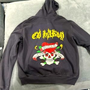 Used ed hardy authentic hoodie